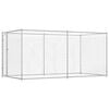 vidaXL Chenil d'ext&eacute;rieur pour chiens 382x192x185 cm