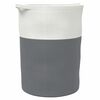 vidaXL Panier de rangement gris et blanc &Oslash;49x65 cm coton