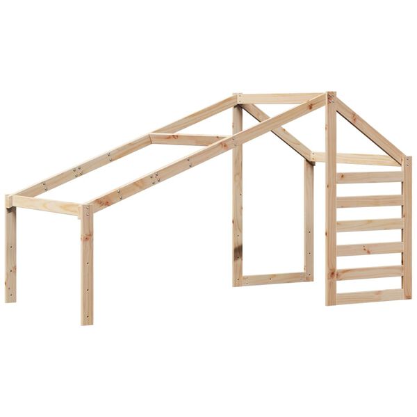 vidaXL Toit de lit pour enfants 198x97x113 cm bois de pin massif