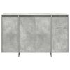 vidaXL Buffet Gris b&eacute;ton 120 x 41 x 75 cm Bois d'ing&eacute;nierie