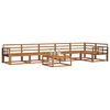 vidaXL Ensemble de canap&eacute;s d'ext&eacute;rieur 7 pcs Naturel