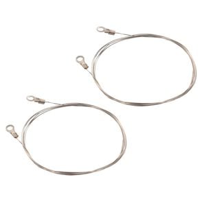 vidaXL Fils de coupe pour cutter &agrave; mousse 2 pcs 137 cm