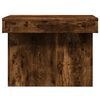 vidaXL Table basse ch&ecirc;ne fum&eacute; 100x55x40 cm bois d'ing&eacute;nierie