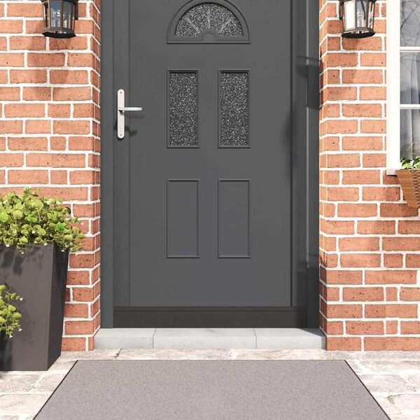 vidaXL Brosses de porte adh&eacute;sives 12 pcs Noir 100 cm