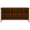 vidaXL Armoire &agrave; chaussures ch&ecirc;ne marron 100x35x50cm bois d'ing&eacute;nierie