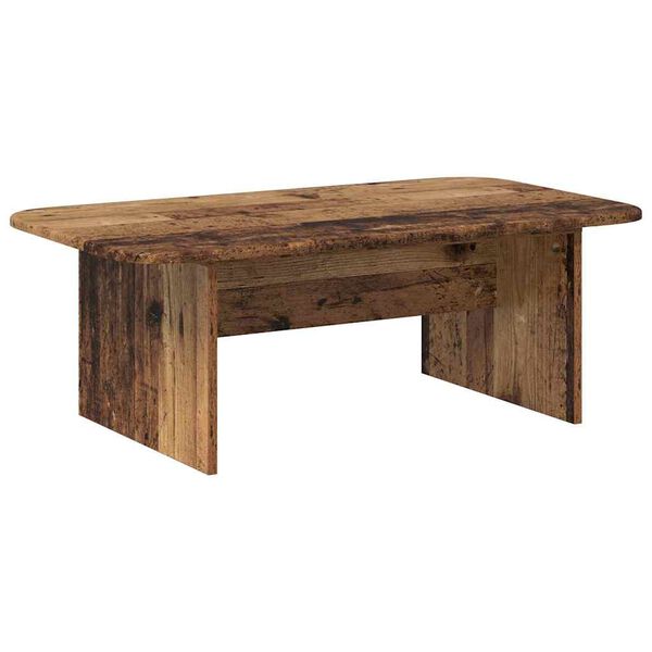 vidaXL Table basse Bois ancien 93 x 53 x 33 cm Bois d'ing&eacute;nierie
