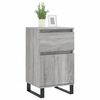 vidaXL Buffets 2 pcs sonoma gris 40x35x70 cm bois d'ingénierie