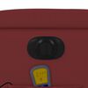 vidaXL Fauteuil de massage inclinable &eacute;lectrique rouge bordeaux