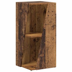 vidaXL &Eacute;tag&egrave;re lat&eacute;rale Bois ancien 33 x 32 x 70,5 cm