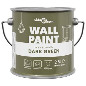 vidaXL Peinture murale Vert 16,5 x 16,5 x 15,9 cm Impression murale