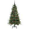 vidaXL Sapin de No&euml;l Artificiel &agrave; Branches Articul&eacute;es Vert 150 cm