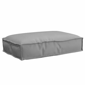 vidaXL Coussin Gris 60 x 40 x 8 cm Tissu Oxford