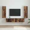 vidaXL Meuble TV mural 2 pcs Bois Ancien 30 x 31 x 100 cm