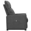 vidaXL Fauteuil Gris fonc&eacute; Tissu