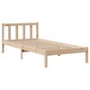 vidaXL Cadre de lit sans matelas 90x200 cm bois de pin massif