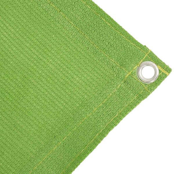 vidaXL Tapis de tente vert clair 250x400 cm PEHD