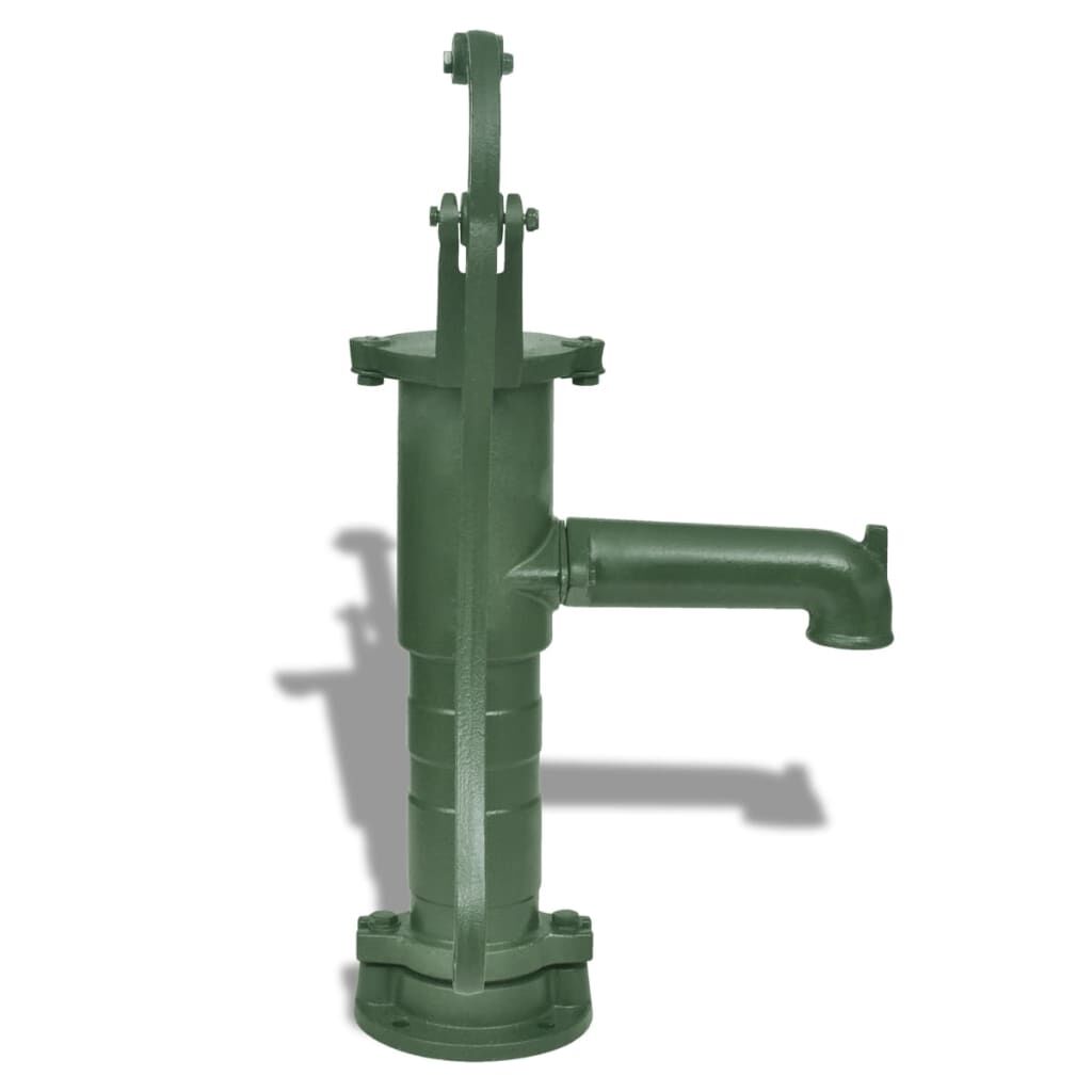 vidaXL Pompe à eau manuelle de jardin Fonte 