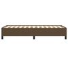 vidaXL Cadre de lit sans matelas marron foncé 80x200 cm tissu