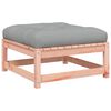 vidaXL Repose-pieds de jardin avec coussins 2 pcs bois massif douglas