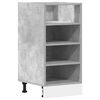 vidaXL Meuble bas "Riga" Gris b&eacute;ton 40 x 44,5 x 81,5 cm Bois d'ing&eacute;nierie