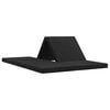 vidaXL Canap&eacute;-lit pliable 140 x 67 x 45 cm Noir