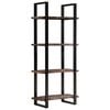 vidaXL Biblioth&egrave;que 4 niveaux 80x40x180 cm Bois solide de r&eacute;cup&eacute;ration