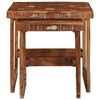 vidaXL Tables d'appoint Marron Bois de mangue massif