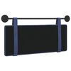 vidaXL T&ecirc;te de lit suspendue Bleu police 110 x 55 x 5 cm Velours