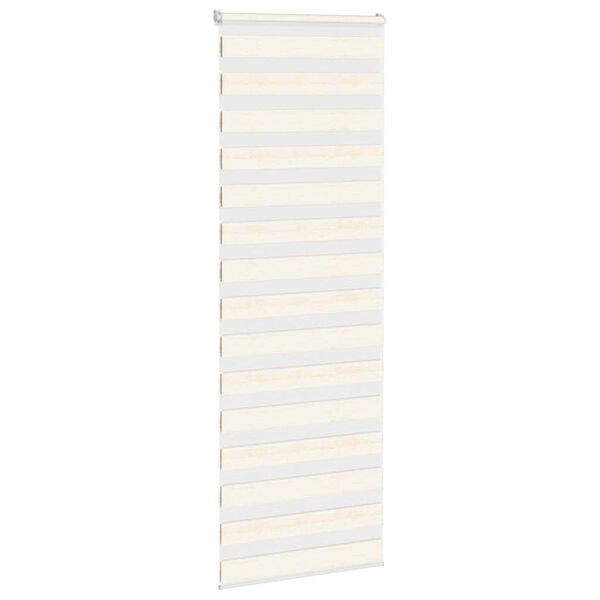 vidaXL Store z&egrave;bre beige marbr&eacute; largeur du tissu 75,9 cm polyester