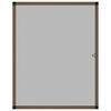 vidaXL Moustiquaire pour fen&ecirc;tres Marron 100x120 cm