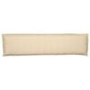 vidaXL Set de coussins de palette 2 pcs Beige 150 x 40 x 8 cm