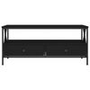 vidaXL Table basse noir 100x51x45 cm bois d'ing&eacute;nierie
