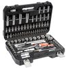 YATO Kit d'outils 94 pcs M&eacute;tal Noir YT-12681