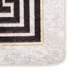 vidaXL Tapis lavable antidérapant 190x300 cm beige clair