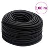 vidaXL Tuyau d'air hybride noir 0,6" 100 m caoutchouc et PVC