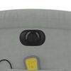 vidaXL Fauteuil inclinable électrique de massage gris clair velours