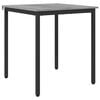 vidaXL Table de salle &agrave; manger / Table de repas 70 x 70 x 75 cm Carr&eacute;