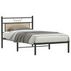 vidaXL Cadre de lit sans matelas chêne sonoma 100x190 cm