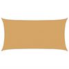 vidaXL Voile d'ombrage 160 g/m&sup2; rectangulaire sable 2x3,5 m PEHD