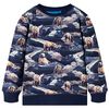 Sweatshirt pour enfants bleu marine 104