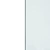 vidaXL Plaque de verre pour cheminée rectangulaire 120x50 cm