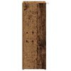 vidaXL Porte-parapluie Bois ancien 20 x 20 x 55,5 cm Bois d'ing&eacute;nierie