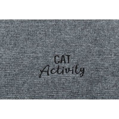 TRIXIE Tapis de jeu pour chat Adventure Carpet Gris