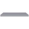 vidaXL Étagères murales flottantes 4 pcs gris 80x23,5x3,8 cm MDF