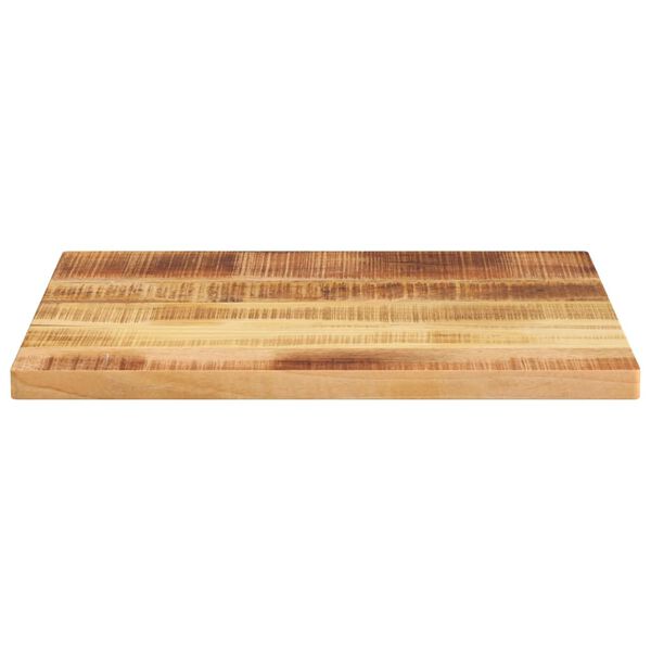 vidaXL Dessus de table rectangulaire bois massif de manguier brut