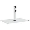 vidaXL Base de parasol pour m&acirc;ts &Oslash;32/38/48 mm 15 kg rectangulaire