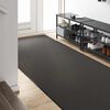 vidaXL Tapis d'entr&eacute;e Autre Anthracite et noir 120 x 300 cm
