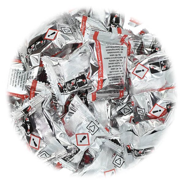 vidaXL Tablettes nettoyantes pour cuvette de toilette 100 pcs