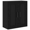 vidaXL Haut Armoire Ch&ecirc;ne noir 69,5 x 34 x 180 cm Bois d'ing&eacute;nierie