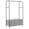 vidaXL Porte-vêtements Gris 100 x 44 x 160 cm Bois d'ingénierie